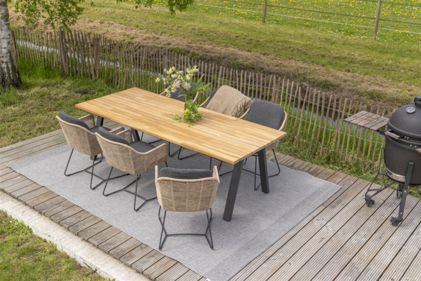 4SO Belmond tuinstoelen met zit-en rugkussen - 4